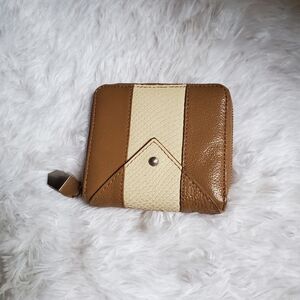 Allibelle UO Leather Wallet Tan